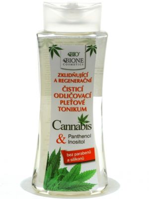Bione Cosmetics - Odličovacie pleťové tonikum Cannabis 255 ml