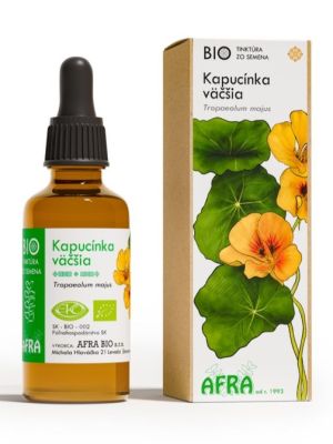 AFRA Kapucínka väčšia - BIO tinktúra zo semena 50ml