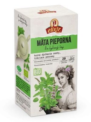 Agrokarpaty Mäta pieporná BIO bylinný čaj 20x2g