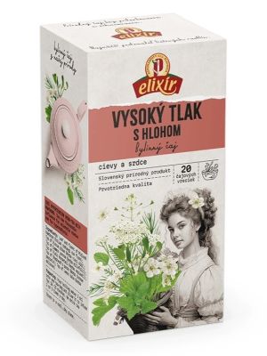 Agrokarpaty vysoký tlak bylinný čaj s hlohom 20x2g