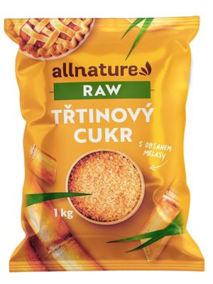 Allnature Trstinový cukor RAW 1kg