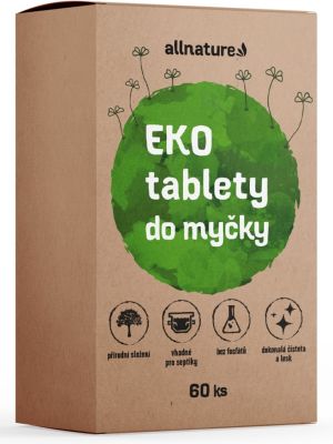 Allnature EKO tablety do umývačky 60 ks