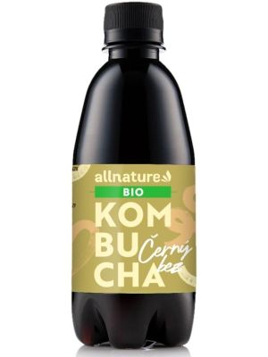 Allnature Kombucha Čierna baza BIO 330ml