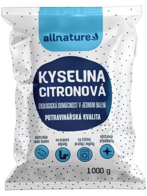Allnature Kyselina citrónová 1kg