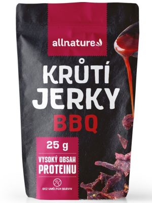 Allnature Morčacie sušené mäso BBQ Jerky 25g