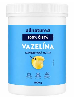 Allnature Vazelína 100% čistá farmaceutická kvalita 1000g