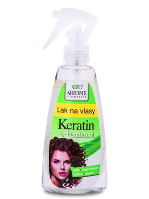 Bione Cosmetics - Lak na vlasy Keratin + Panthenol 200ml