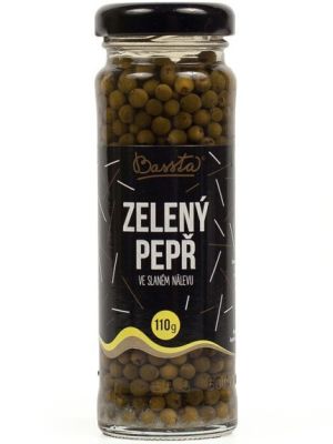 Bassta Zelené korenie v slanom náleve 110g