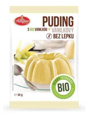 Amylon Puding vanilkový bez lepku BIO 40g