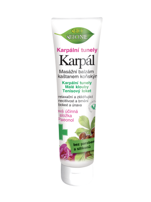 Bione Cosmetics Bylinný balzam Karpálne tunely Paeonol + Pagaštan konský 100 ml