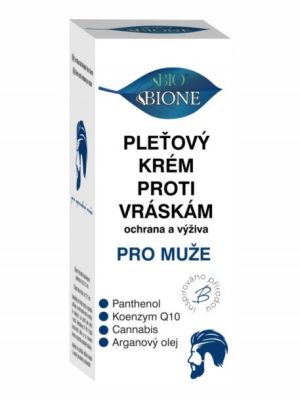 Bione Cosmetics - Pleťový krém proti vráskam pre mužov 40ml