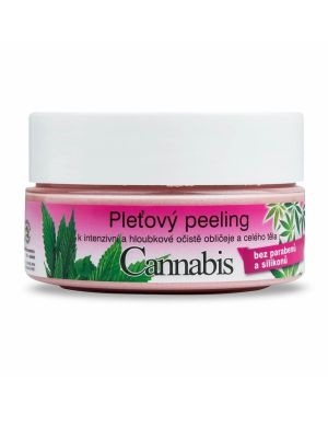 Bione Cosmetics - Pleťový peeling Cannabis 200 ml