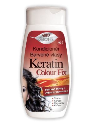 Bione Cosmetics - Kondicionér na farebné vlasy Keratín Colour Fix 260ml