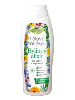 Bione Cosmetics Telové mlieko Bylinný elixír 500ml