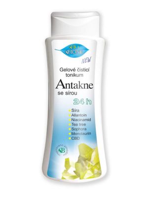 Bione Cosmetics Gélové čistiace tonikum so sírou a CBD Antakne 255ml