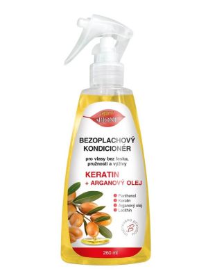 Bione Cosmetics - Bezoplachový kondicionér Keratin + Arganový olej 260 ml
