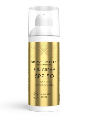 Biovitality Sun Cream SPF50 Opaľovací krém (UVA + UVB) 50ml