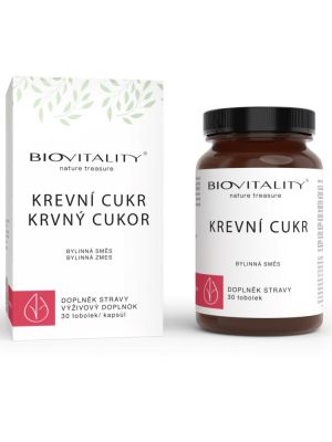 Biovitality Krvný cukor kapsule 30ks