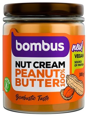 Bombus Nut cream Arašidové maslo 100% 300g
