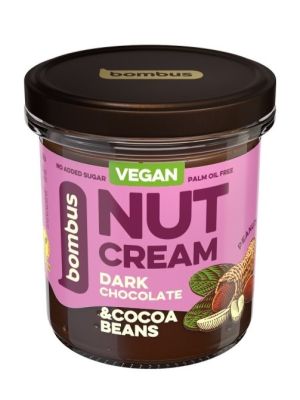 Bombus Nut cream dark chocolate & cocoa beans 300g