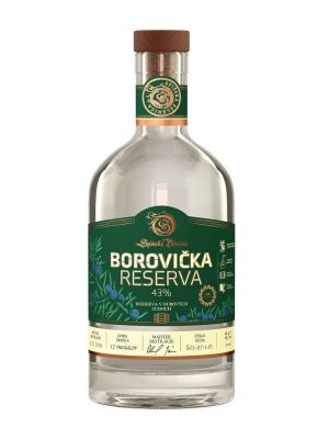 Spišská pálenica Borovička RESERVA 43% 0,7l