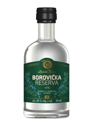 Spišská pálenica Borovička RESERVA 43% 0,05l
