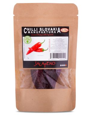 Chilli Manufaktúra Sušené chilli papričky celé Jalapeňo 5g