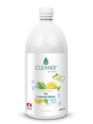 Cleanee Eko hygienický čistič WC s aktívnou penou s vôňou citróna 1l