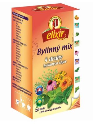 Agrokarpaty elixír bylinný mix čaj 20x2g