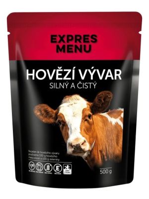 Expres menu Hovädzí vývar 2 porcie 500g