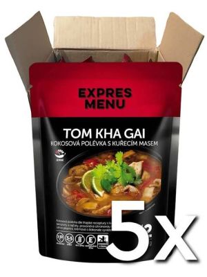 Expres Menu Tom Kha Gai - kokosová polievka s kuracím mäsom 2P 600g | 5ks v kartóne