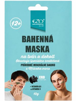 Ezo Wellness Bahenná maska 12+ tvár a dekolt 10g