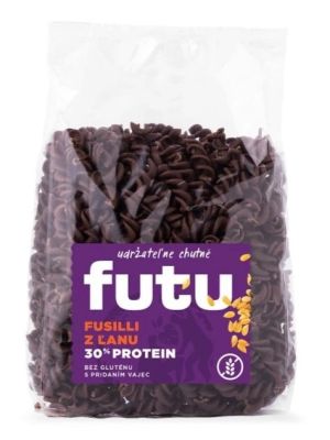 Futu Fusilli z ľanu 30% protein 250g