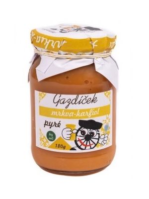 Gazdíček mrkvovo-karfiolové pyré 180g