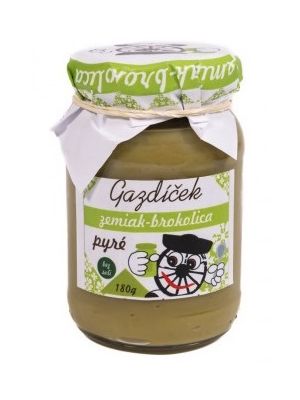 Gazdíček zemiakovo-brokolicové pyré 180g   