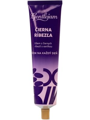 Gentlejam Džem v tube Čierna ríbezla s vanilkou 200g