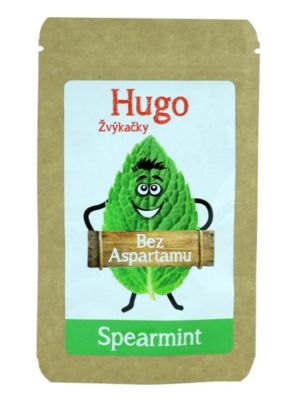 Hugo Žuvačky Spearmint bez aspartamu 45g
