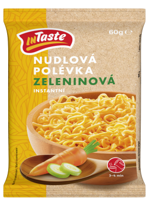 In Taste Instantná rezancová zeleninová polievka 60g