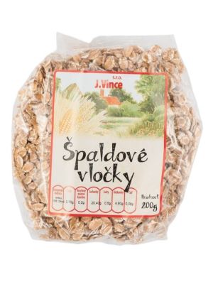 J. VINCE Špaldové vločky 200g
