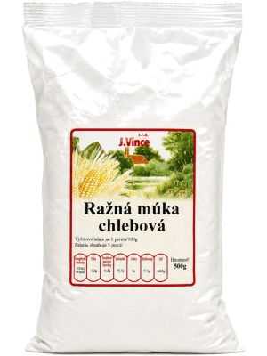 J. Vince Ražná múka chlebová 500g