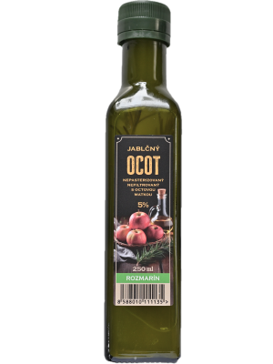 Kaja Jablčný ocot 5% rozmarín 250 ml