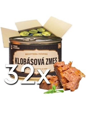 Mäsovýroba Pečovská Klobásová zmes 180g | 32ks v kartóne