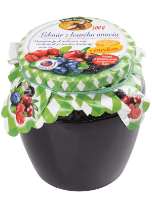 Natur products Lesné ovocie lekvár s medom 500g