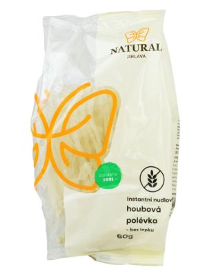 Natural Jihlava Instantná polievka hubová s ryžovými rezancami 60g