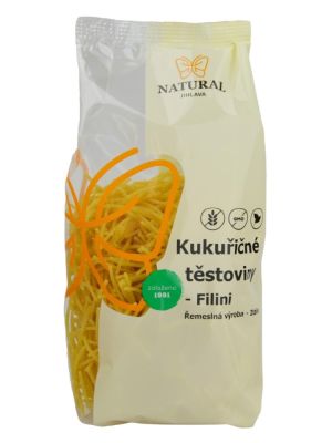 Natural Jihlava Kukuričné cestoviny Filini 250g