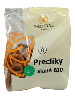 Natural Jihlava Praclíky slané BIO 80g