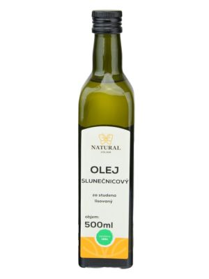 Natural Jihlava Slnečnicový olej 500ml
