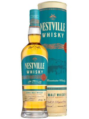 Whisky Nestville Single Malt tuba 43% 0,7L