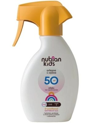 Nubian Kids Mlieko na opaľovanie SPF50 225ml