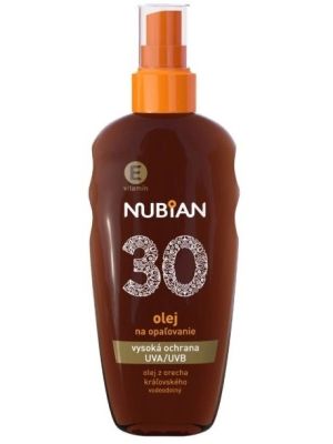Nubian Olej na opaľovanie SPF30 sprej 200ml